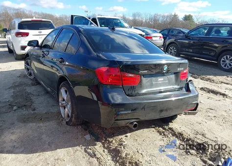 2014 BMW 335I xDrive из США, поврежденный, VIN WBA3B9G55ENR92253